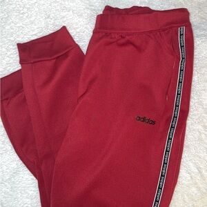 Adidas Women's Red Joggers